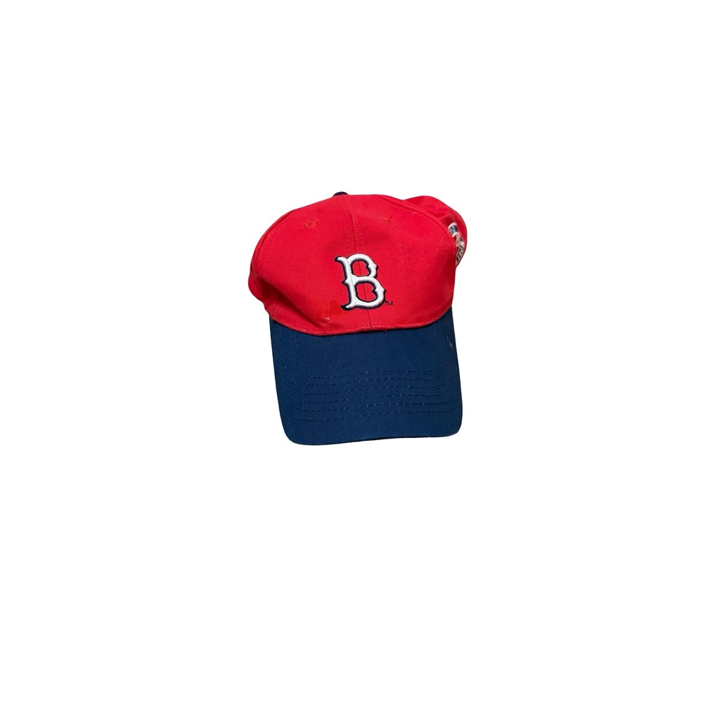 Boston Red Sox Kid Nation 2008 World Champions Hat Red Navy Blue Kids Adjustable
